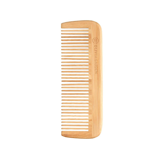 Olivia Garden Bamboo Touch Comb: Gentle Detangling, Eco-Friendly Hair Care - Sustainable Bamboo Comb for Smooth & Healthy Hair