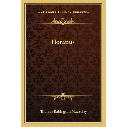 Horatius - Paperback