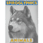 Spiroglyphics: Animals - Spiroglyphics coloring book - New Kind of Coloring with One Color to Use for Adults Relaxation & Stress Reli - Paperback
