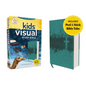 Niv, Kids' Visual Study Bible, Leathersoft, Teal, Full Color Interior, Peel/Stick Bible Tabs: Explore the Story of the Bible---People, Places, and His - Imitation Leather