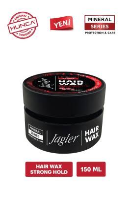 Jagler Extra Strong Hold Hair Styling Wax - 150ml Alcohol-Free Wax for Long-Lasting Style & Nourishment