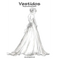 Vestidos libro para colorear para adultos 1 - Paperback