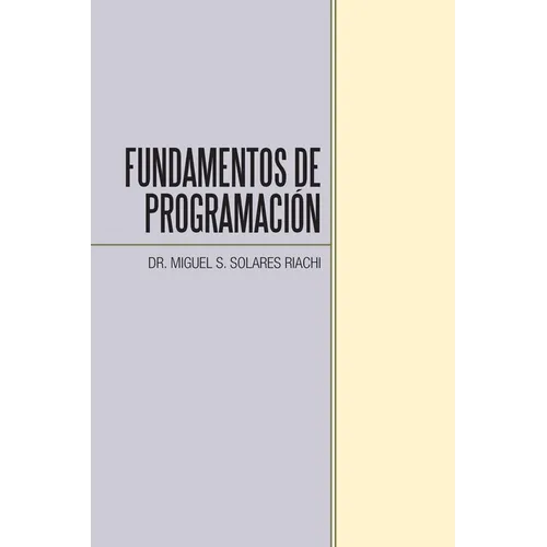 Fundamentos De Programaci - Paperback