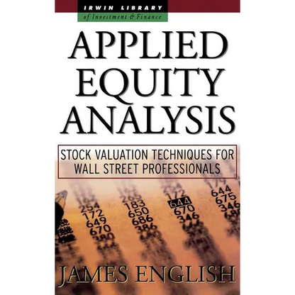 Applied Equity Analysis: Stock Valuation Techniques for Wall Street Professionals - Hardcover