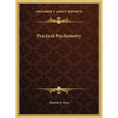 Practical Psychometry - Hardcover