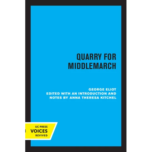 Quarry for Middlemarch - Paperback