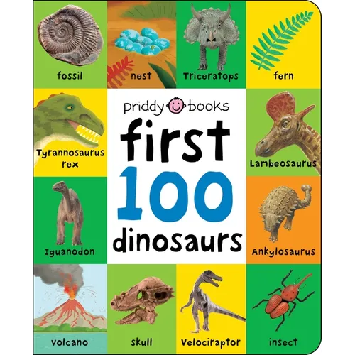 First 100: First 100 Dinosaurs - Board Book