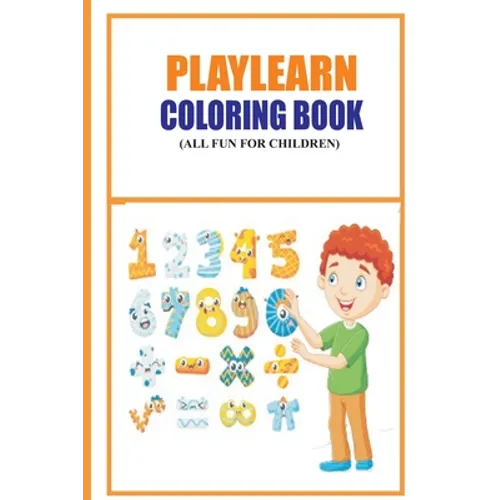 Playlearn Coloring Book: All fun for Children - Paperback