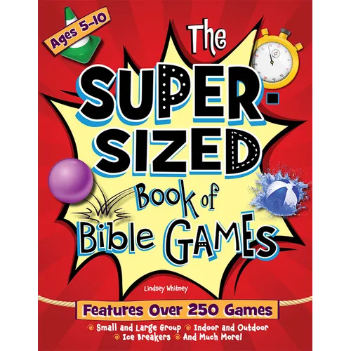 The Super-Sized Book of Bible Games - Paperback