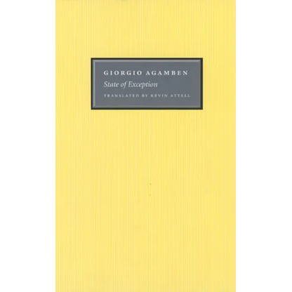 State of Exception - Paperback