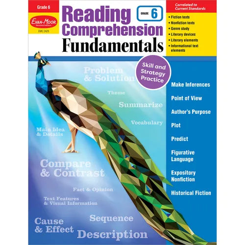 Reading Comprehension Fundamentals, Grade 6 Teacher Resource - Paperback
