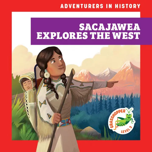 Sacajawea Explores the West - Paperback
