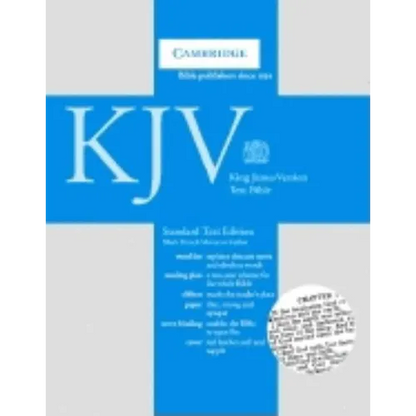 Standard Text Bible-KJV - Leather