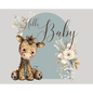 Landscape Baby Shower hardback Guest Book - Hardcover