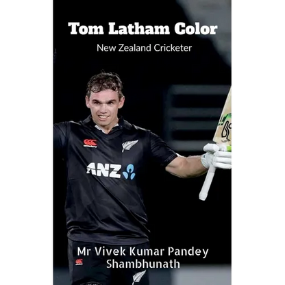 Tom Latham Color: New Zealand Cricketer - Paperback