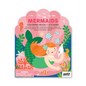 Coloring Book with Stickers Mermaids - Paperback