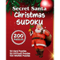 Secret Santa Christmas Sudoku: 200 Sudoku Puzzles - Paperback
