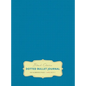 Large 8.5 x 11 Dotted Bullet Journal (Blue #9) Hardcover - 245 Numbered Pages - Hardcover