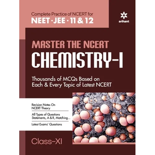 Master The NCERT for NEET Chemistry - Vol.1 - Paperback