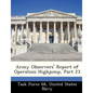 Army Observers' Report of Operation Highjump, Part 23 - Paperback