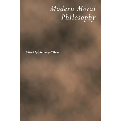 Modern Moral Philosophy - Paperback
