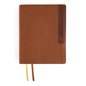 Niv, Journal the Word Bible (Perfect for Note-Taking), Large Print, Leathersoft, Brown, Red Letter, Comfort Print: Reflect, Take Notes, or Create Art - Imitation Leather