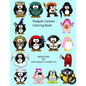 Penguin Careers Coloring Book - Paperback