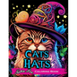 Cats with Hats Coloring Book: Coloring Book for Adults Relaxation Featuring Funny and Cute Cats Wearing Hats - Paperback