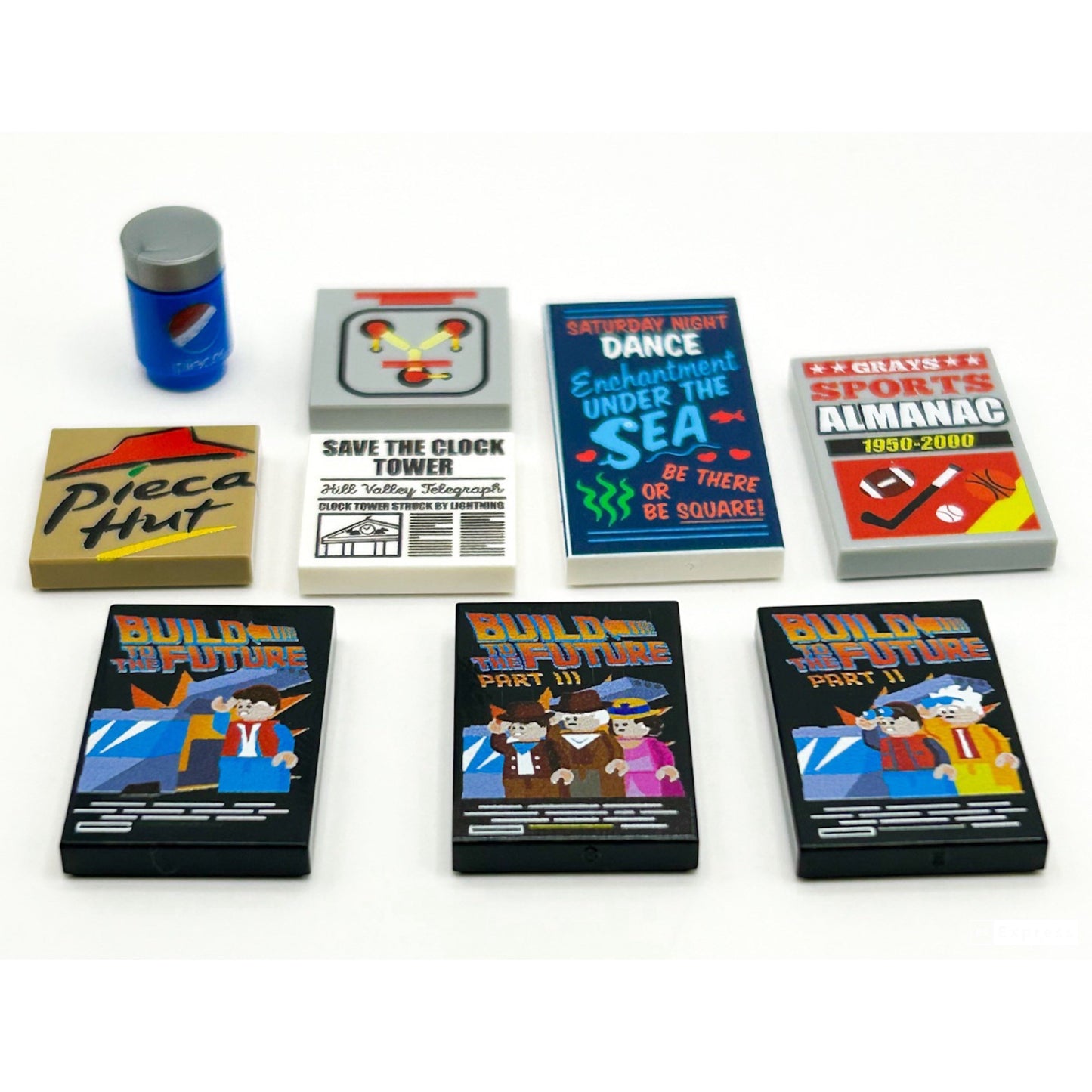Build to the Future Pack made with LEGO parts - B3 Customs