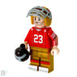 #23 RB San Francisco Football Player Minifig - B3 Customs