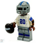 #20 RB Barry Detroit Lions Football Player Minifig - B3 Customs