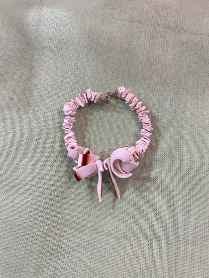 Vintage Carved Shell Bracelet