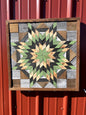 Amish Handmade Barn Quilt Wall Art – Reclaimed Barn Wood – 20.75” x 20.75”