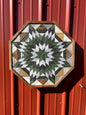 Amish Handmade Barn Quilt Wall Art – Reclaimed Barn Wood – 20.75” x 20.75”