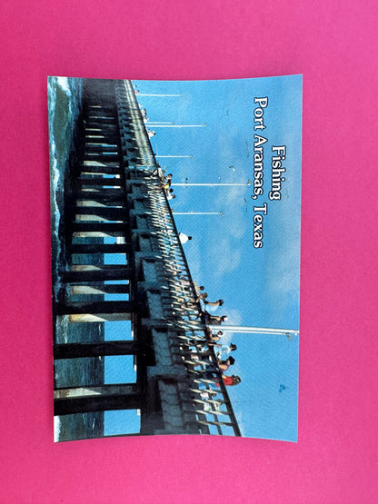 Vintage Fishing Postcard