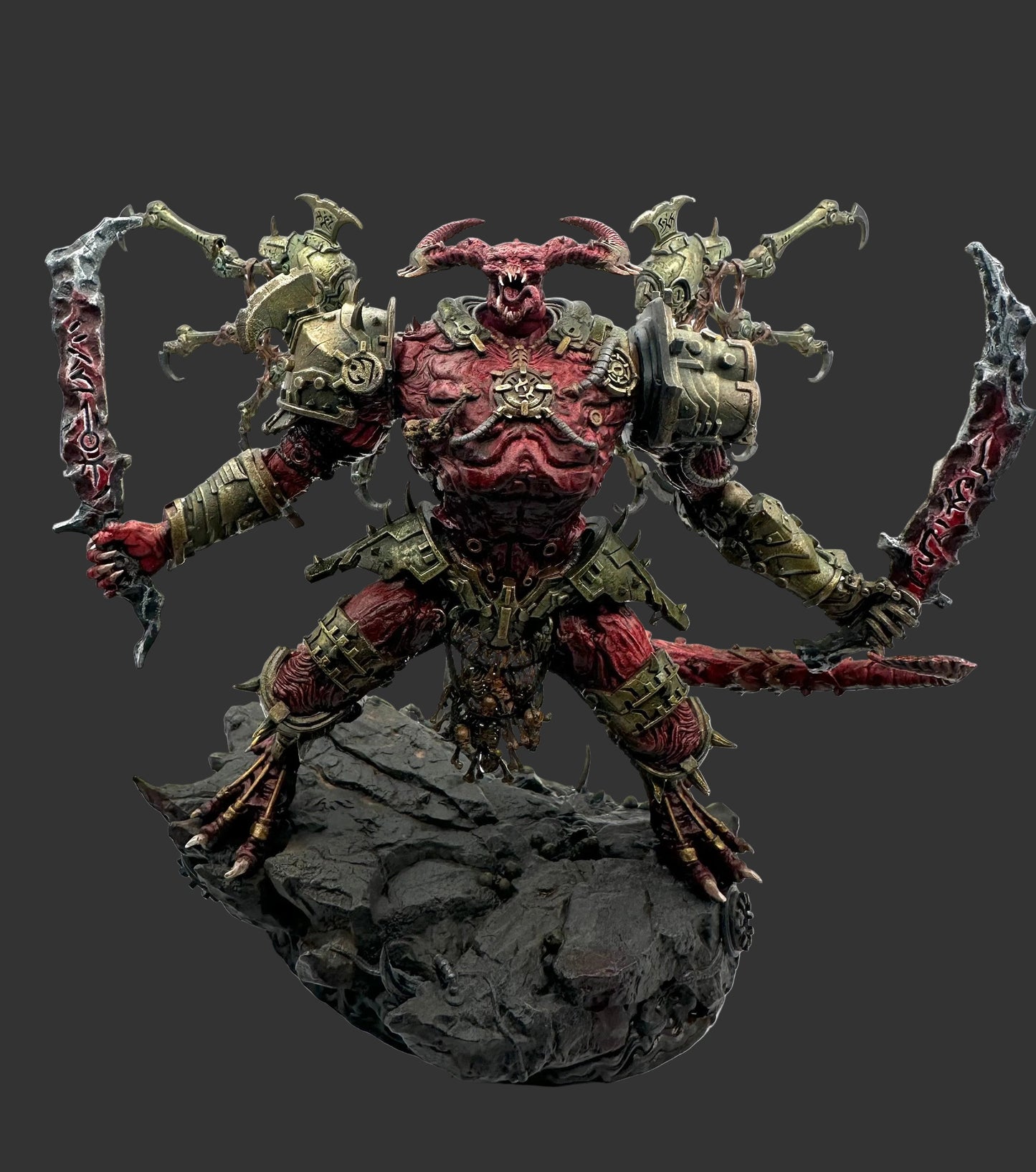 3D Printed Helljaw Prince by Archvillain Games