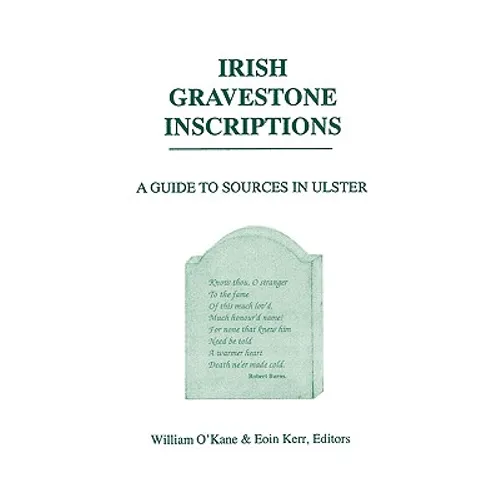 Irish Gravestone Inscriptions - Paperback