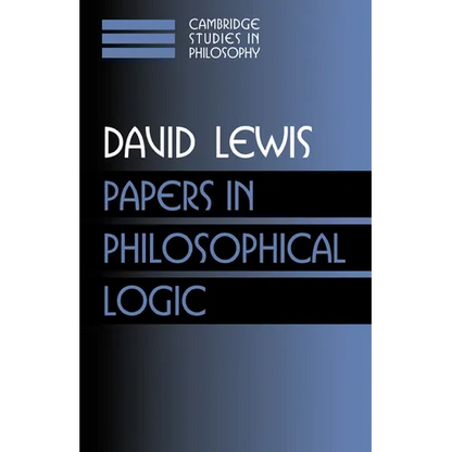 Papers in Philosophical Logic: Volume 1 - Paperback