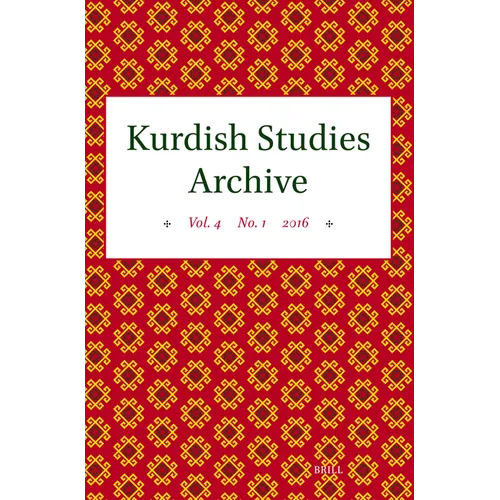 Kurdish Studies Archive: Vol. 4 No. 1 2016 - Paperback