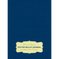 Large 8.5 x 11 Dotted Bullet Journal (Royal Blue #8) Hardcover - 245 Numbered Pages - Hardcover