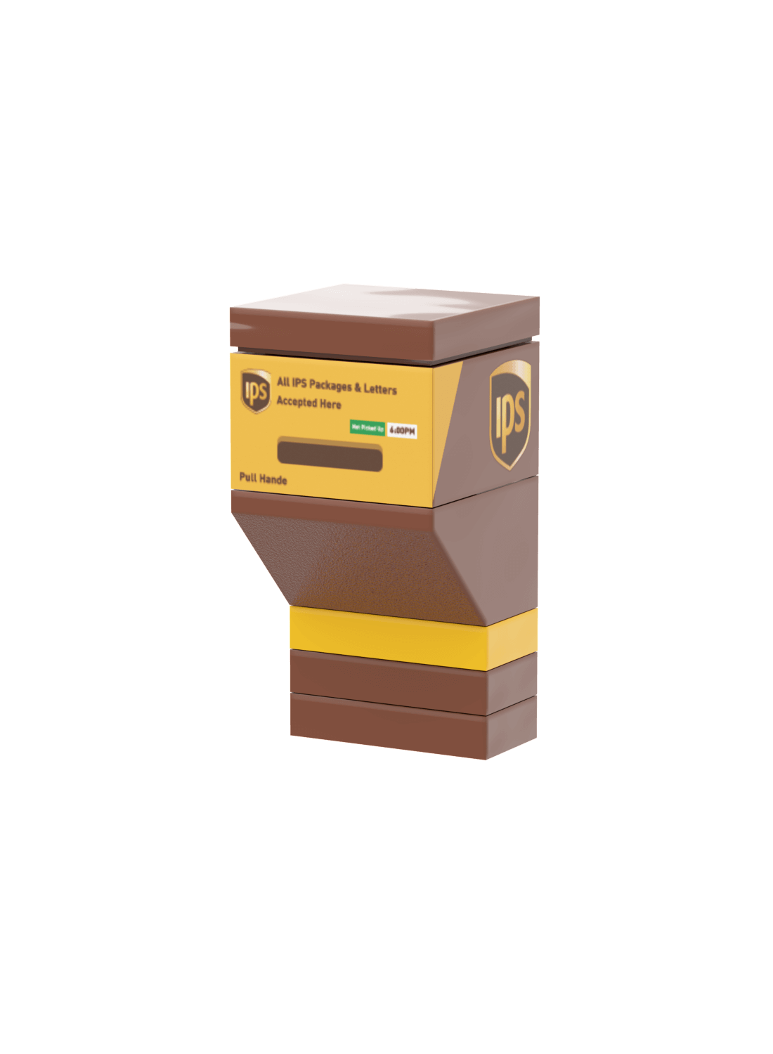 IPS Drop Box - Custom Printed Set - Made Using LEGO® Parts & Pieces