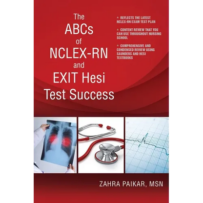 The ABCs of NCLEX-RN and EXIT Hesi Test Success - Paperback