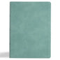 NASB Notetaking Bible, Large Print Edition, Earthen Teal Suedesoft Leathertouch - Imitation Leather