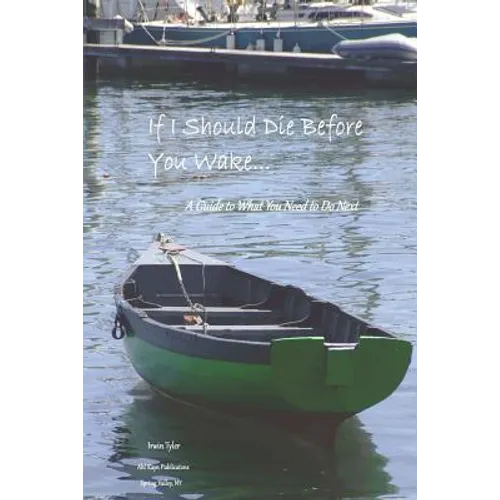 If I Should Die Before You Wake... - Paperback