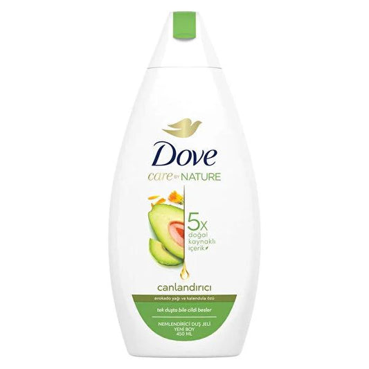 Dove Moisturizing Shower Gel with Avocado Oil & Calendula Extract - 15.22 fl oz Nourishing Body Wash