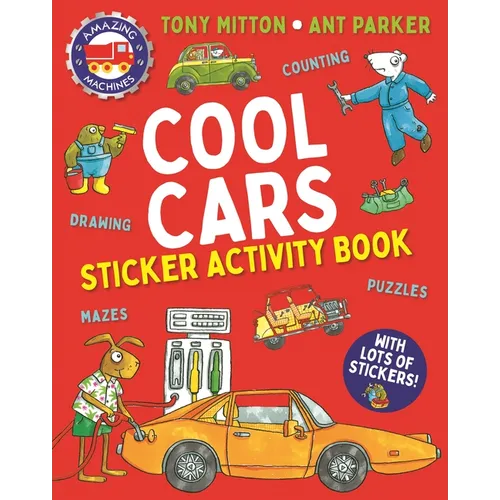 Amazing Machines Cool Cars Activity Book - Paperback