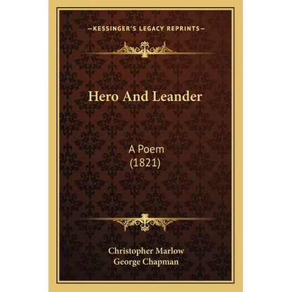 Hero And Leander: A Poem (1821) - Paperback