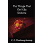 The Things That Can't Be Undone - Paperback