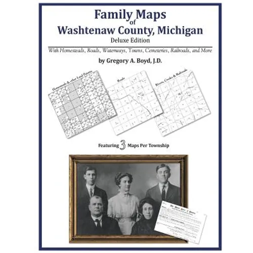 Family Maps of Washtenaw County, Michigan - Paperback