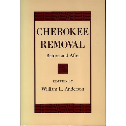 Cherokee Removal: Before and After - Paperback
